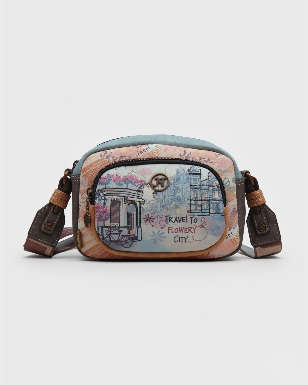 henney bear - J-013C-FLOWERY CITY Janet J-013C-Flowery City - imagine 1