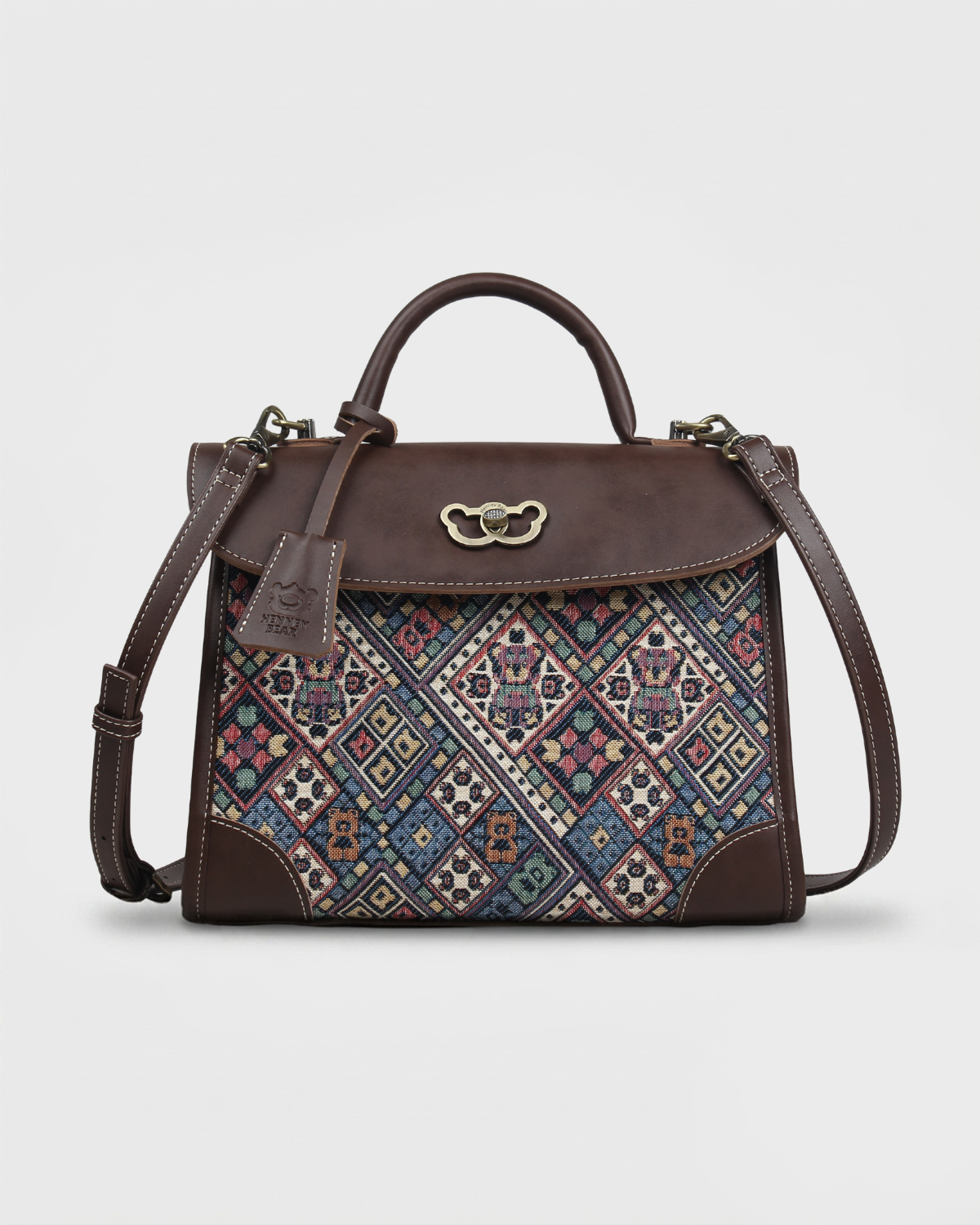 henney bear - 1294 vintage check H-1294 Vintage Check - imagine 1